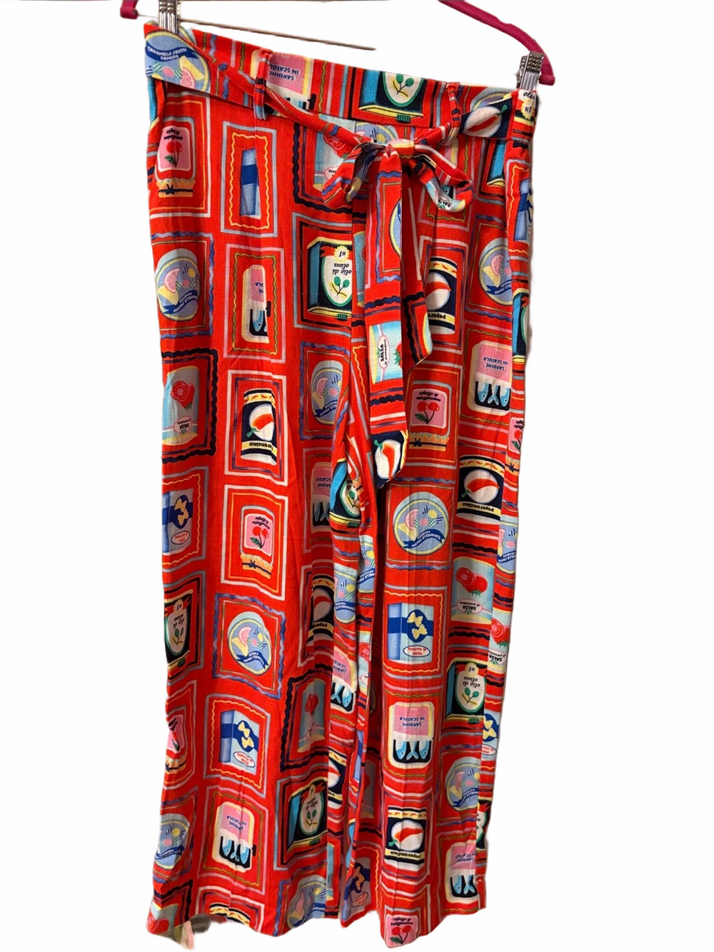 Harver + Blair London NWT linen Italian print-pant as seen on Oprah Daily M.